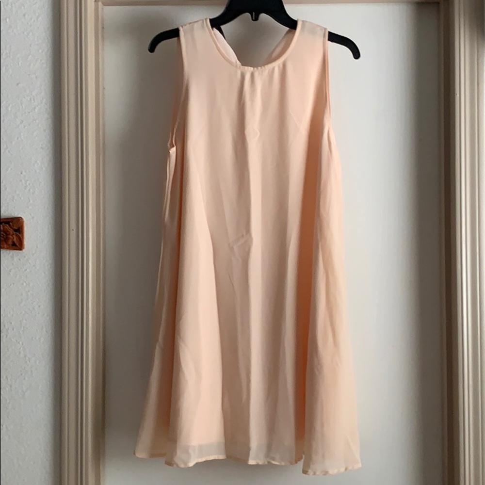 Light creamy peach